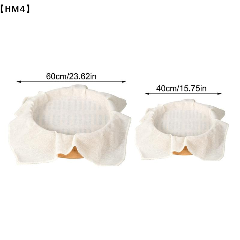 Kitchen Baking Mat - 3개입 40/60CM 순면 찜기 천 가정용