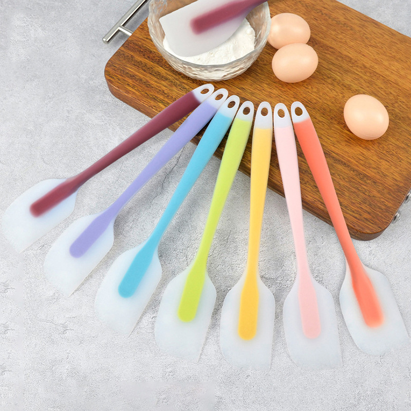 2가지 크기 실리콘 스크레이퍼 내열성 논스틱 유연한 고 - Kitchen Baking Must Haves 리뷰 및 가격