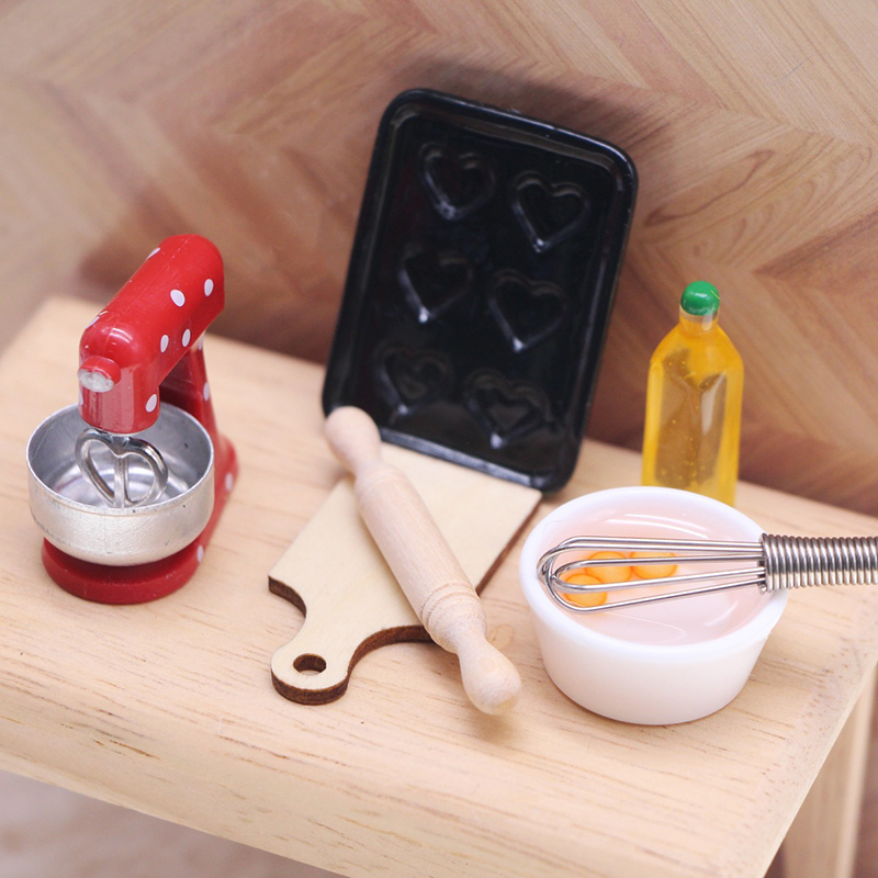 (.) 1:12 DIY 인형 집 미니어처 액세서리 인형 - Kitchen Baking Storage 리뷰 및 가격
