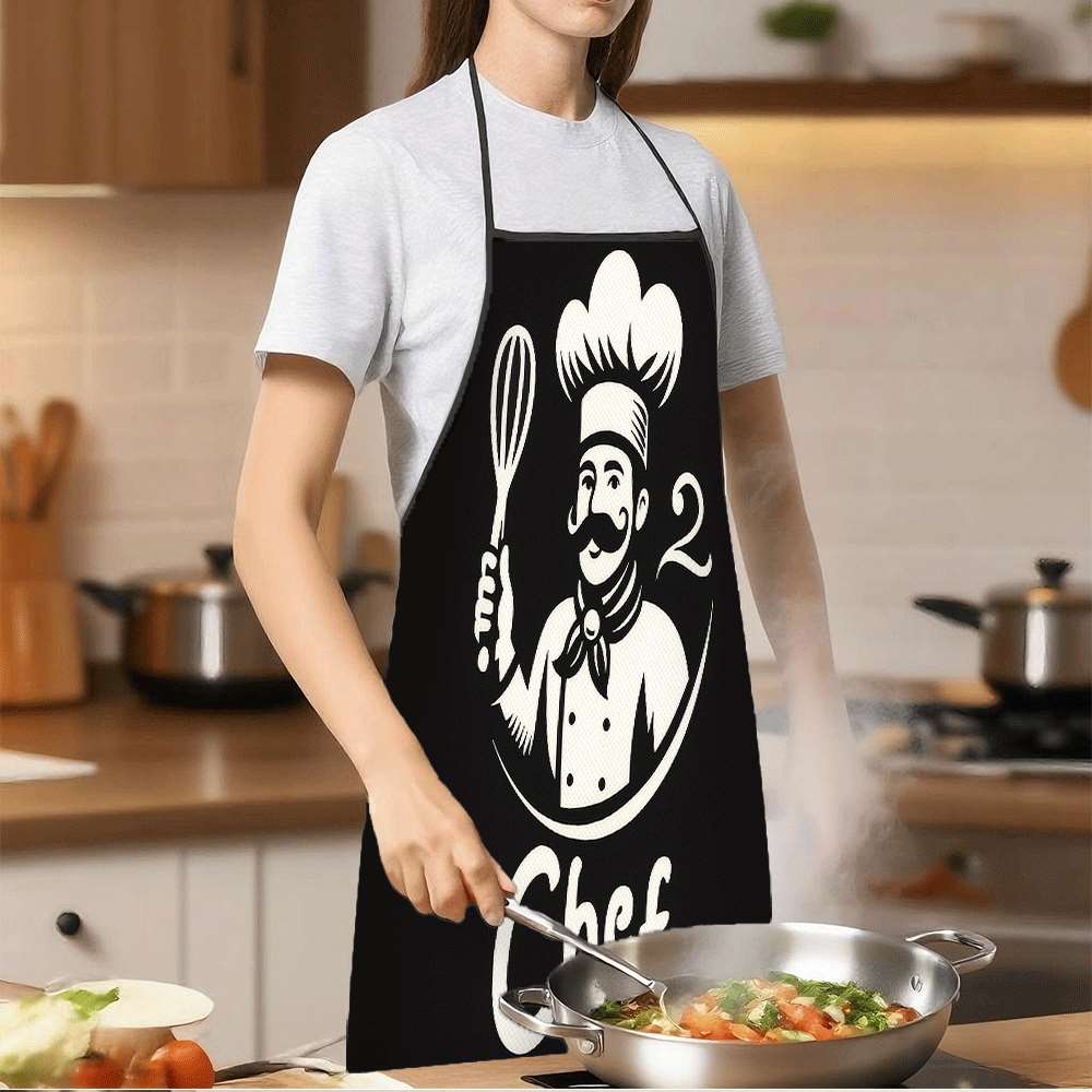 심플하고 클래식한 테마의 앞치마 1개, 자신감 넘치고  - Kitchen Baking Ideas 리뷰 및 가격