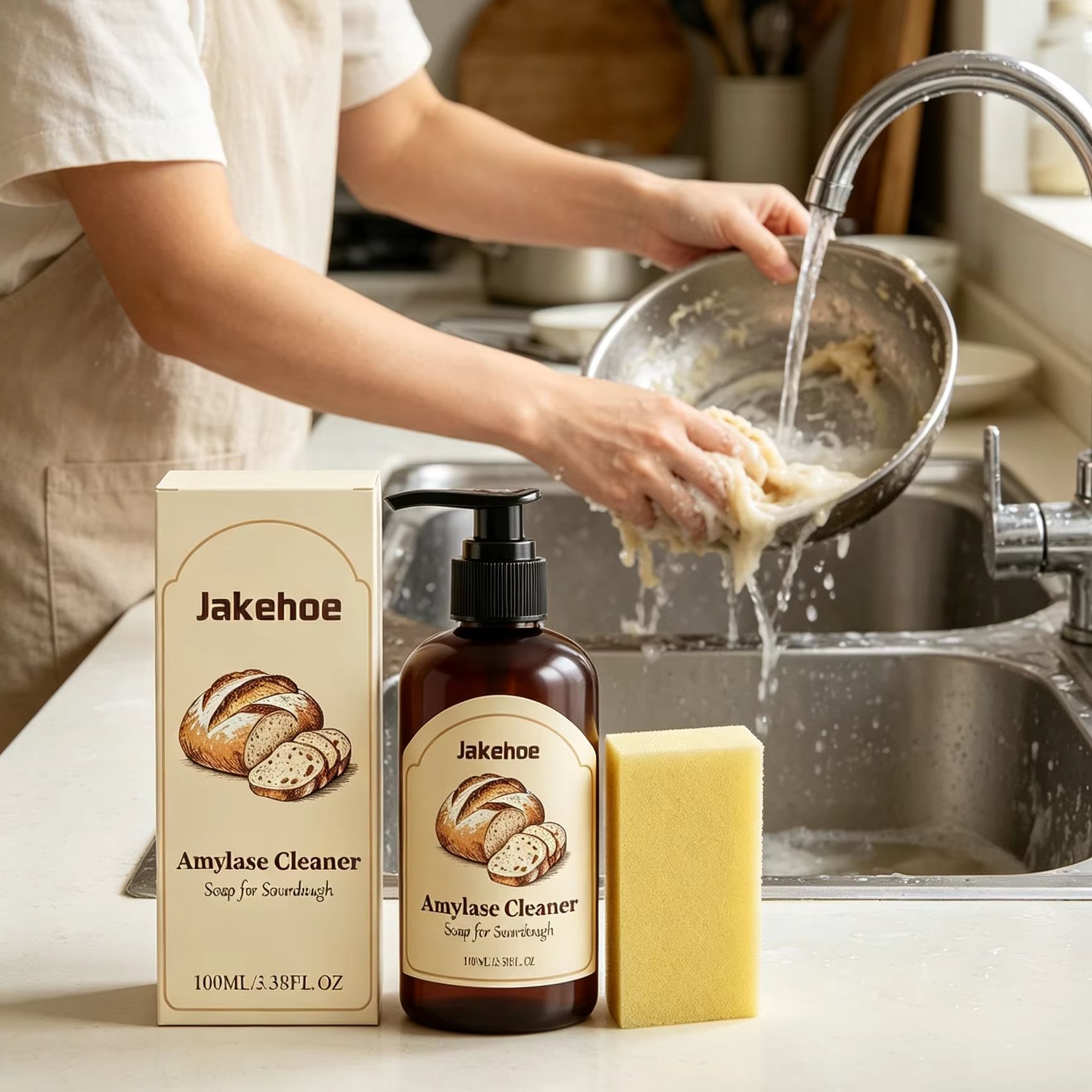 제이크호 아밀라제 클리너 비누 사워도우 빠른 효과 주방 - Kitchen Baking Mess 리뷰 및 가격