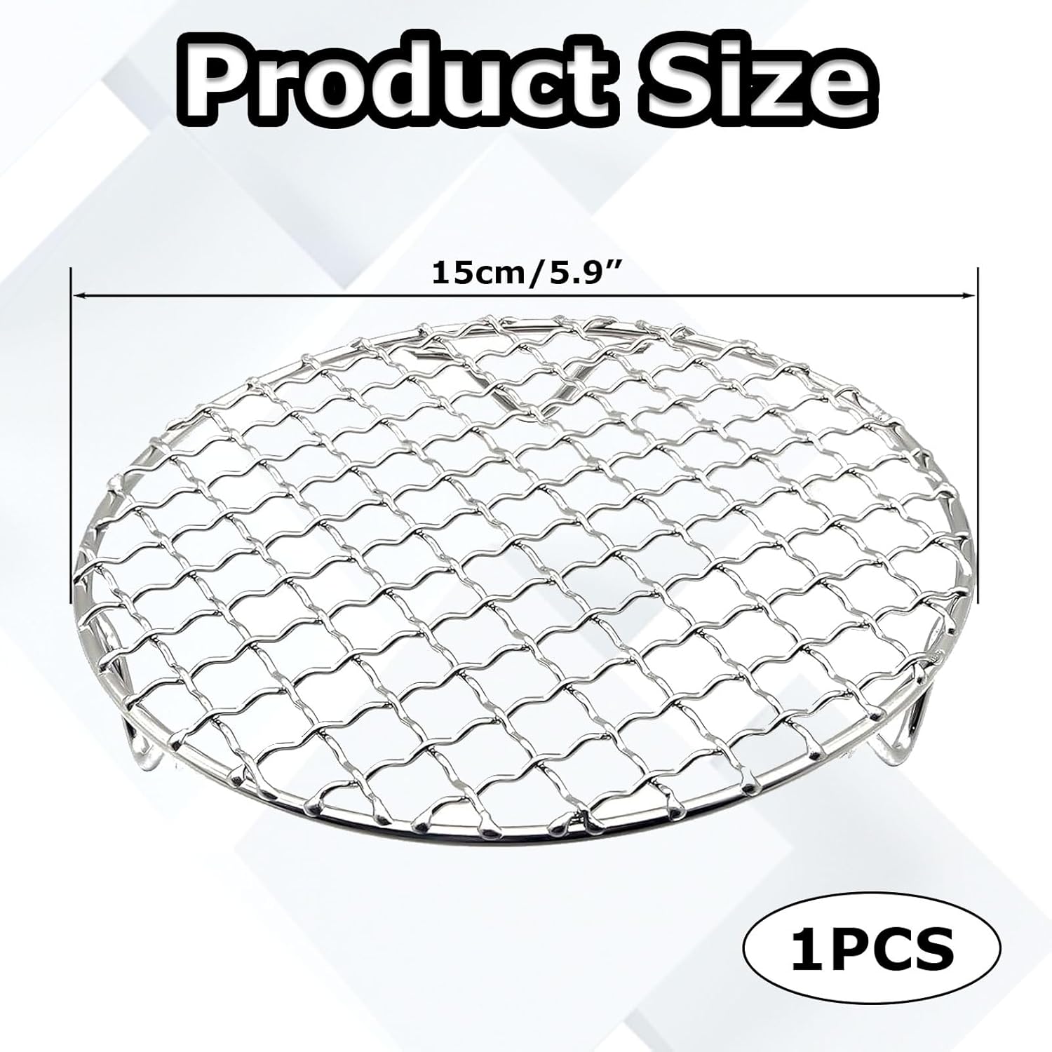 원형 쿨링 랙 6인치, 다리 두께 20mm |   베이 - Cooling Rack Wire 리뷰 및 가격