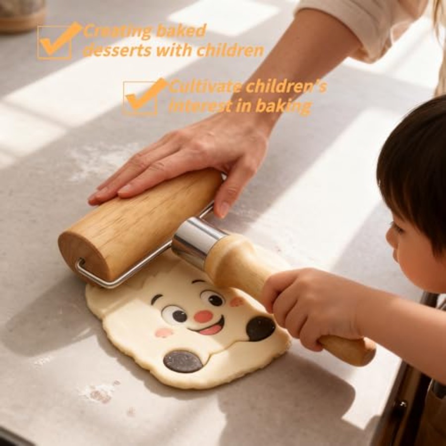 피자와 반죽용 최고의 롤링핀 - 붙지 않음, 나무 재질 - Kitchen Baking Must Haves 리뷰 및 가격