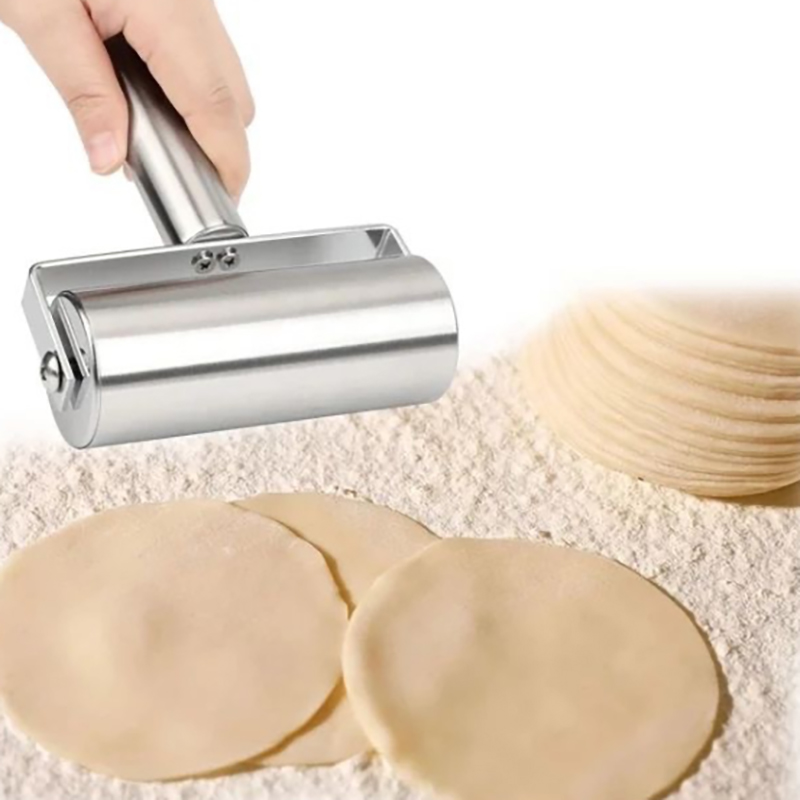 스테인리스 스틸 이중 헤드 롤링핀 논스틱 반죽 페이스트 - Kitchen Roll Baking 리뷰 및 가격