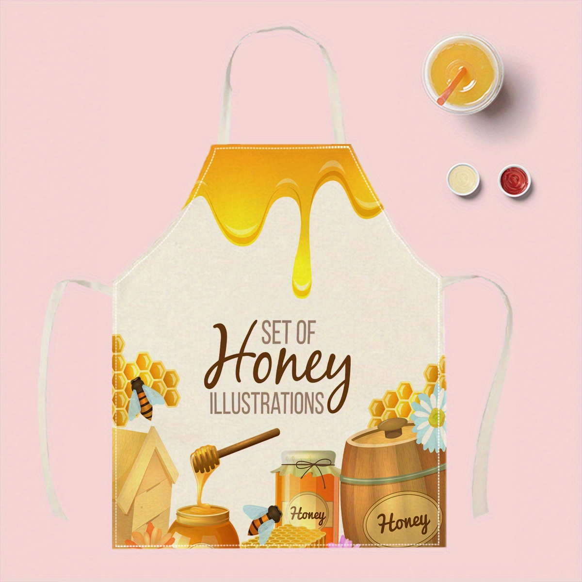1pc 꿀벌 앞치마 달콤한 주방 선물 요리 및 베이킹을 - Kitchen Baking Ideas 리뷰 및 가격