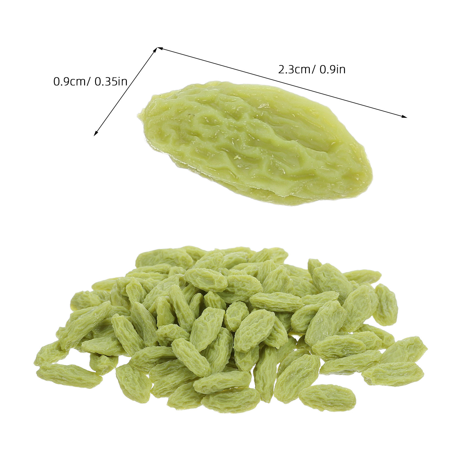 100g 인조 건포도, 사실적인 인조 녹색 건조 과일  - Kitchen Set Bakery 리뷰 및 가격