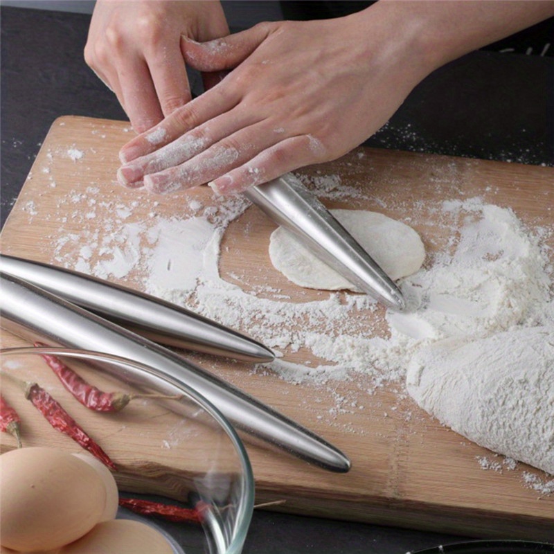1개 스테인리스 스틸 롤링 핀 주방 도구 반죽 롤러 피 - Kitchen Roll Baking 리뷰 및 가격