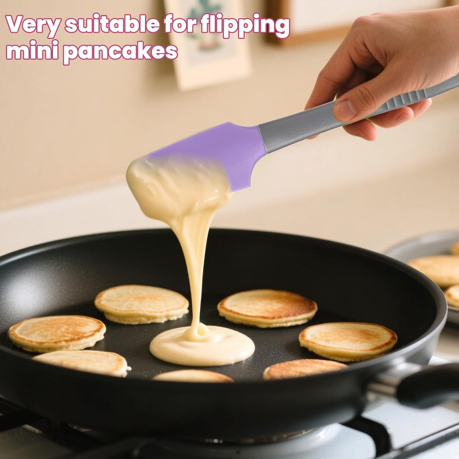 6피스 미니 주걱 세트 - 베이킹, 아이싱 및 요리에  - Kitchen Baking Must Haves 리뷰 및 가격