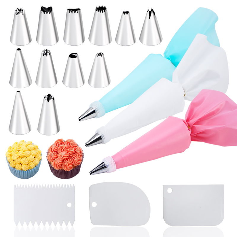 6/14/26/29 pcs 크림 노즐 과자 도구 케이크 - Kitchen Set Bakery 리뷰 및 가격