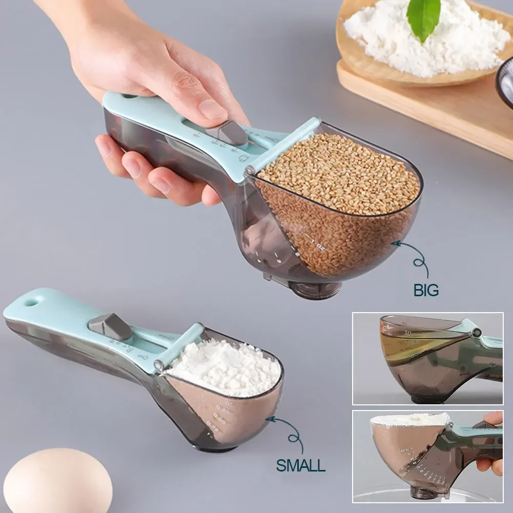 체중계 플라스틱 측정 스푼, 조절 가능한 측정 스푼,  - Kitchen Baking Scale 리뷰 및 가격