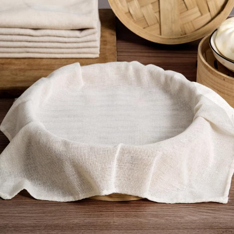 3Pcs 라운드 순수 코튼 스티머 천 40/60CM 논 - Kitchen Baking Mat 리뷰 및 가격
