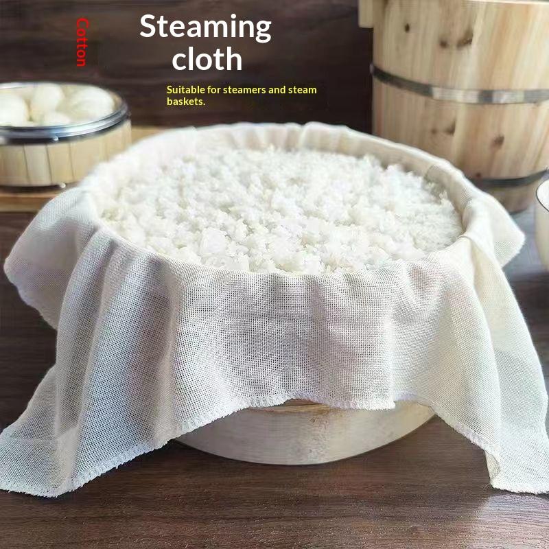 3Pcs 라운드 순수 코튼 스티머 천 40/60CM 논 - Kitchen Baking Mat 리뷰 및 가격