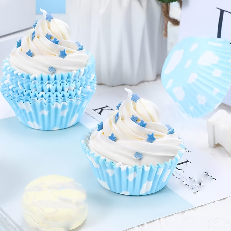 100Pcs200Pcs 푸른 하늘과 흰 구름 케이크 종 - Kitchen Baking Must Haves 리뷰 및 가격