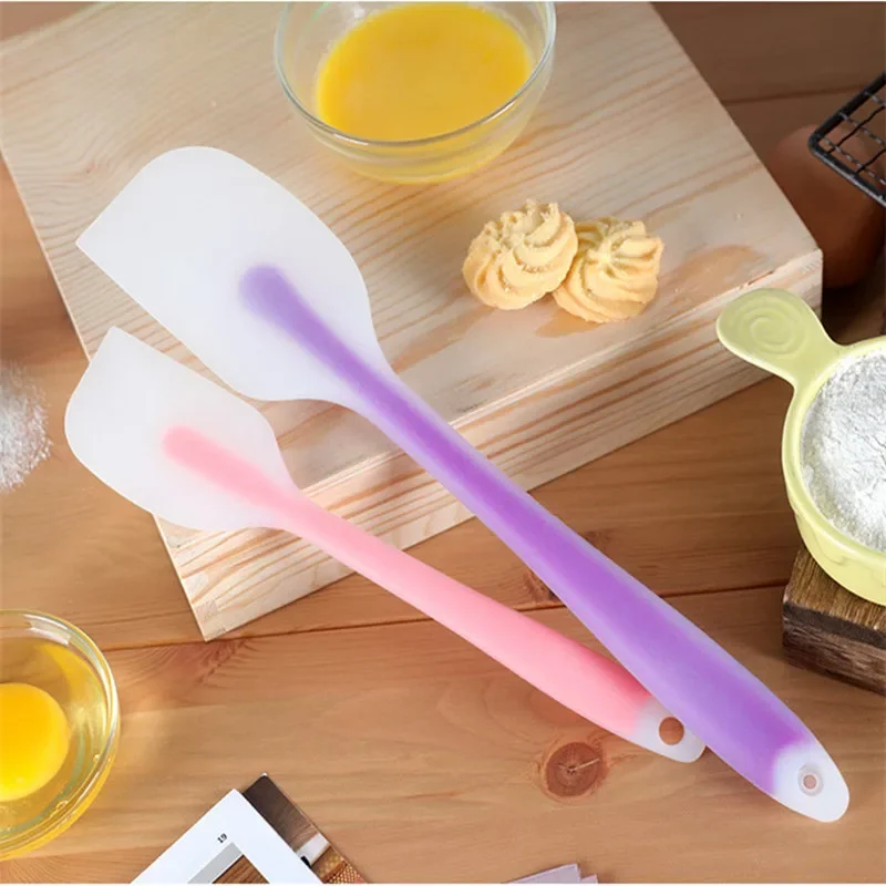2 사이즈 유연한 실리콘 스크레이퍼 내열성 논스틱 반투 - Kitchen Baking Must Haves 리뷰 및 가격