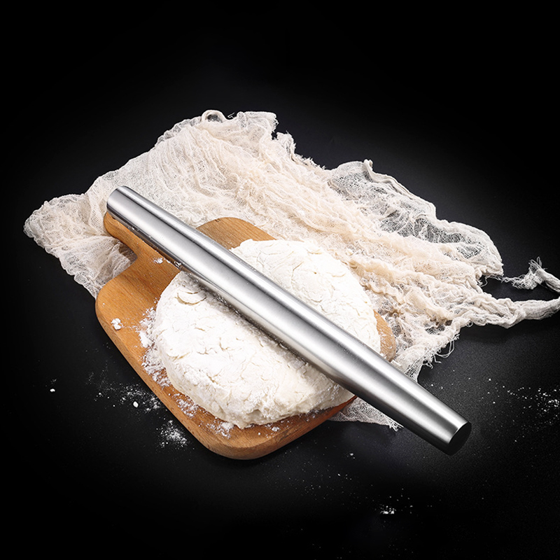 304 스테인레스 스틸 비 스틱 롤링 핀 주방 용품 반 - Kitchen Roll Baking 리뷰 및 가격