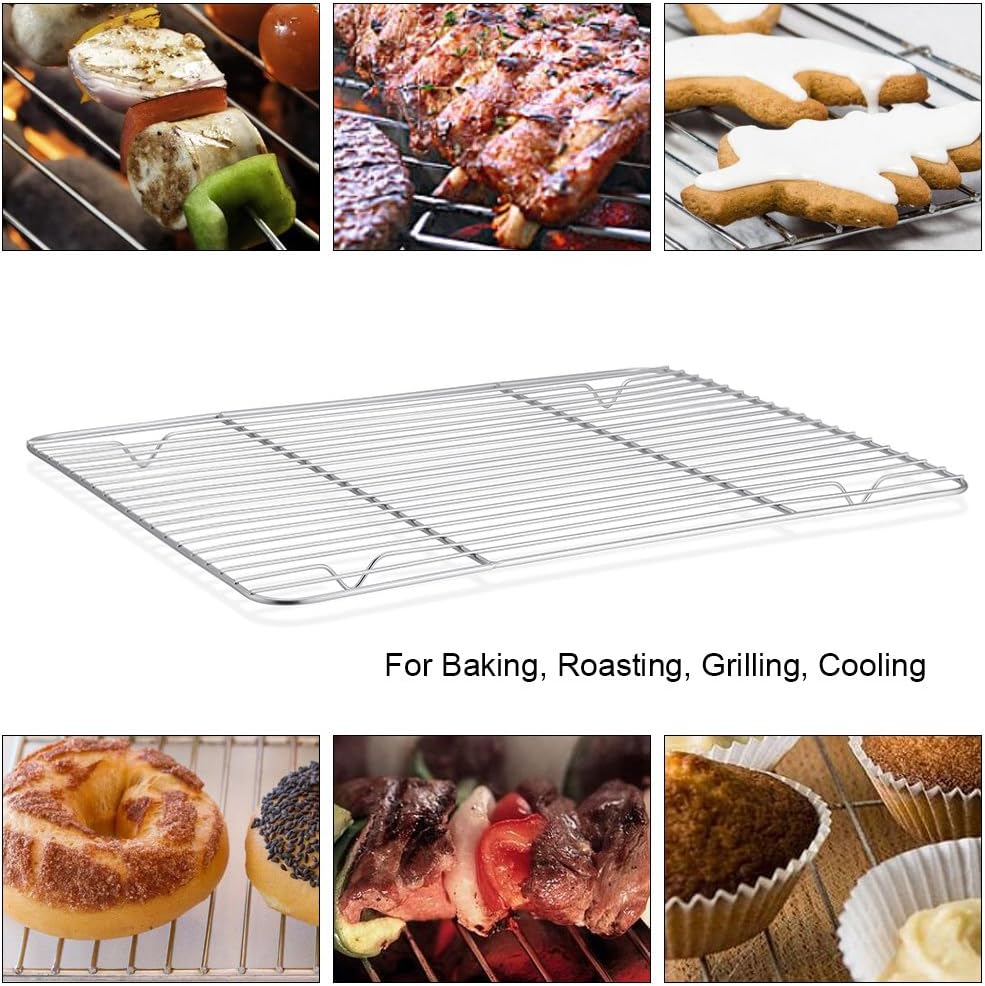 P&P CHEF 9.7' x 7.3' 쿨링 베이킹 와이 - Cooling Rack Wire 리뷰 및 가격