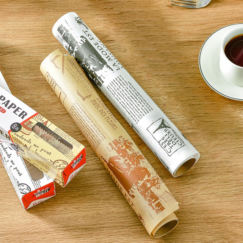 슬라이드 커터가 있는 제빵 또는 식사 매트용 기름 흡수 - Kitchen Roll Baking 리뷰 및 가격